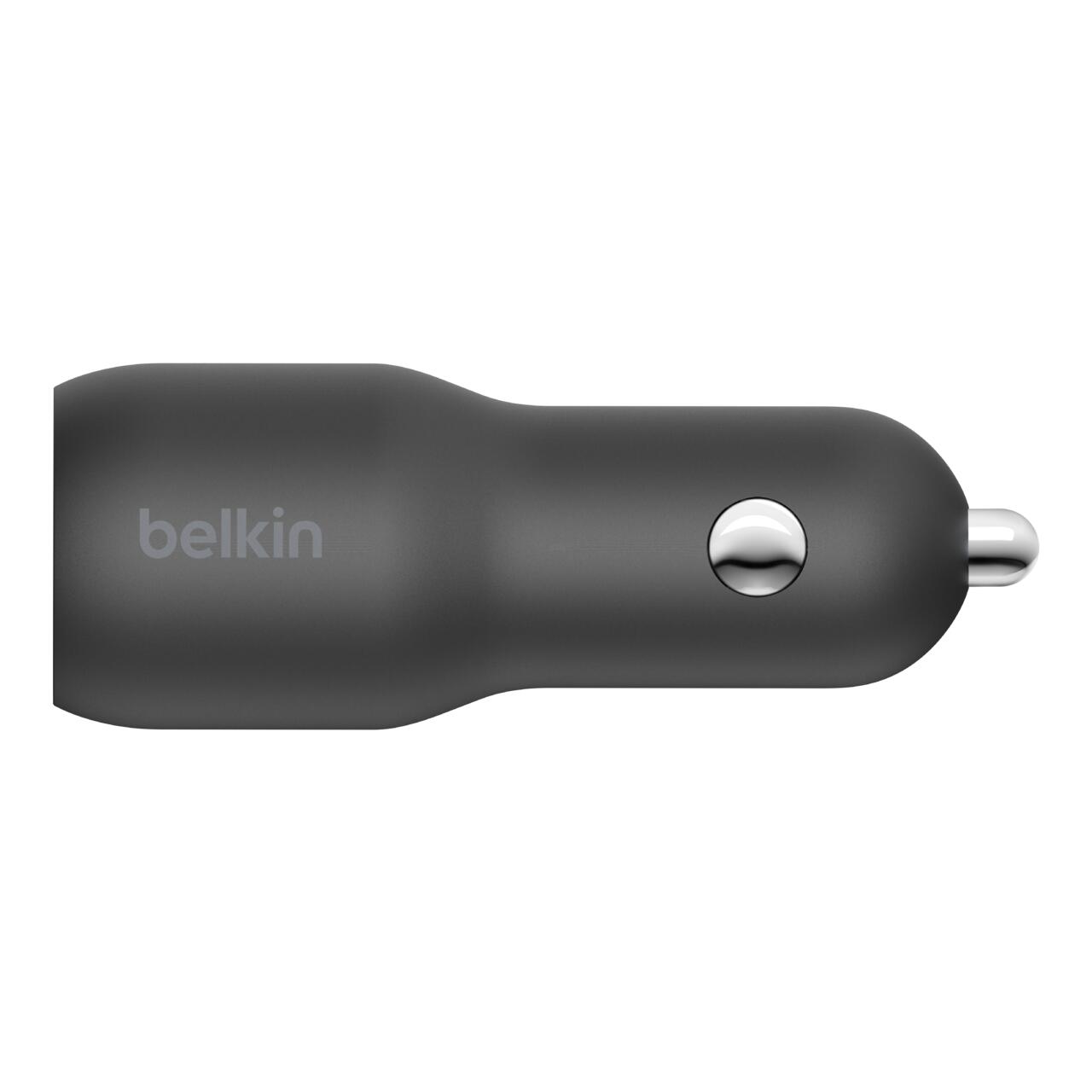 Belkin BoostCharge 37W Auto-Ladegerät mit USB-A und USB-C Anschluss Belkin BoostCharge 37W Auto-Ladegerät mit USB-A und USB-C Anschluss